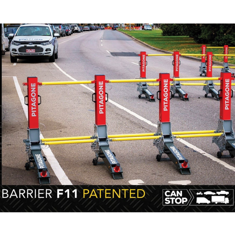 PITAGONE F11 Mobilās Drošības Barjeras, Bolardi