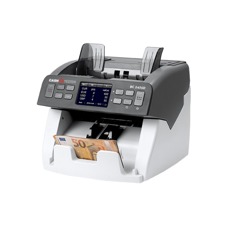 Banknošu skaitītājs Cash Tester BC243 SD