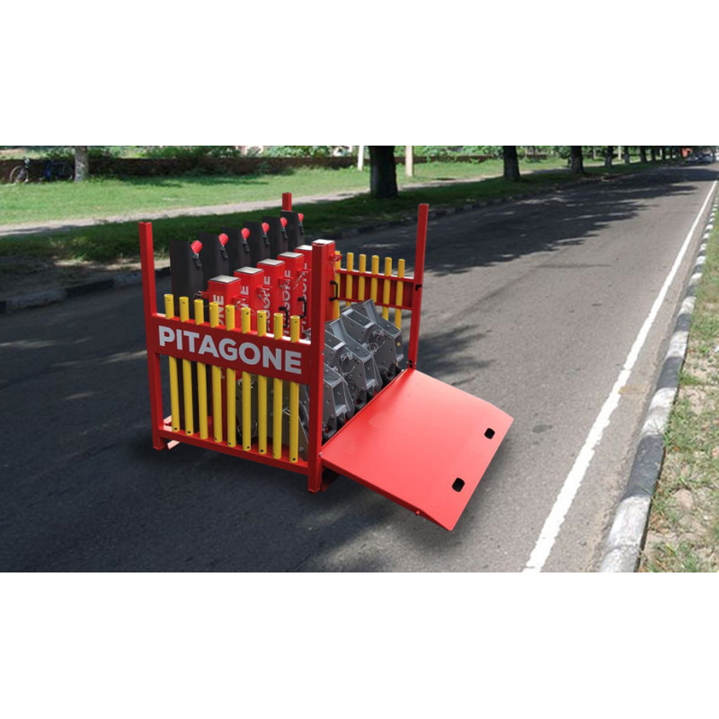 PITAGONE F11 Mobilās Drošības Barjeras, Bolardi