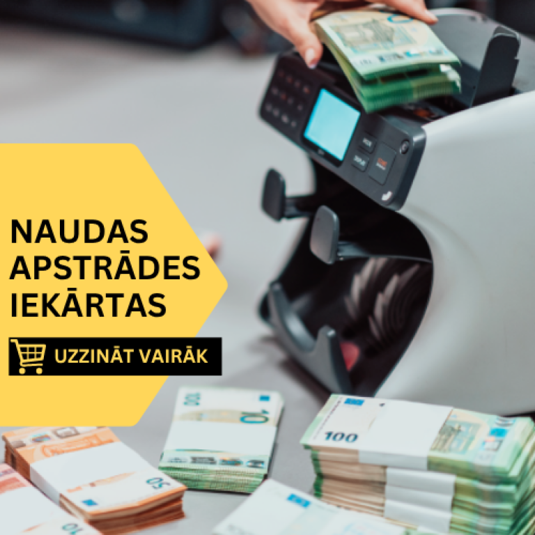 Naudas apstrāde - Cash Tester
