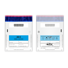 Orfix drošības aploksnes 0,10€ monētām - 195x265mm