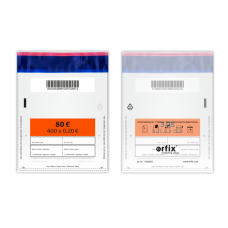 Orfix drošības aploksnes 0,20€ monētām - 195x265mm