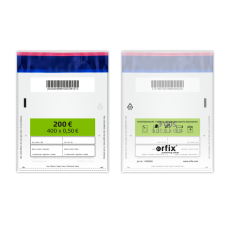 Orfix drošības aploksnes 0,50€ monētām - 195x265mm