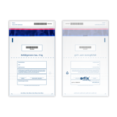 Orfix drošības aploksnes nesaskaitītām monētām ECO - 195x280+30mm