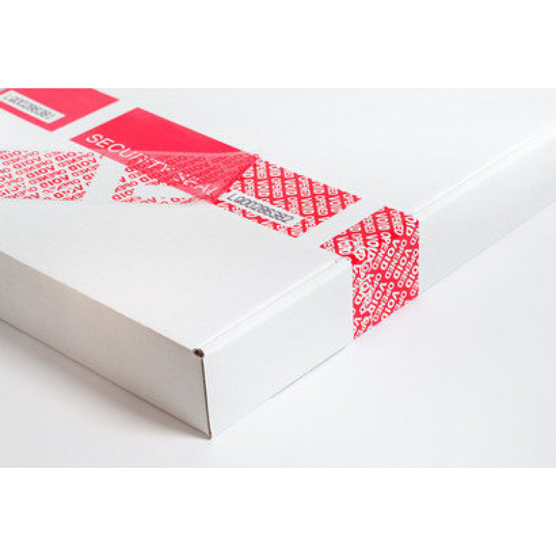 Drošības uzlīme SECURITY TAPE PERFORATED
