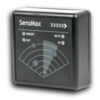SensMax TAC-B 3D-WP Radara cilvēku skaitītājs ārtelpām WiFi