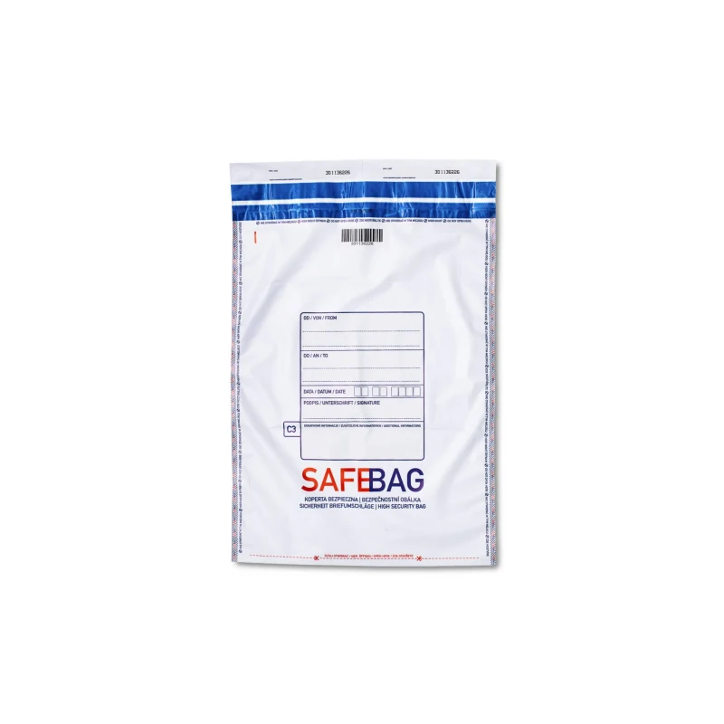Drošības aploksnes SAFEBAG C3 baltas